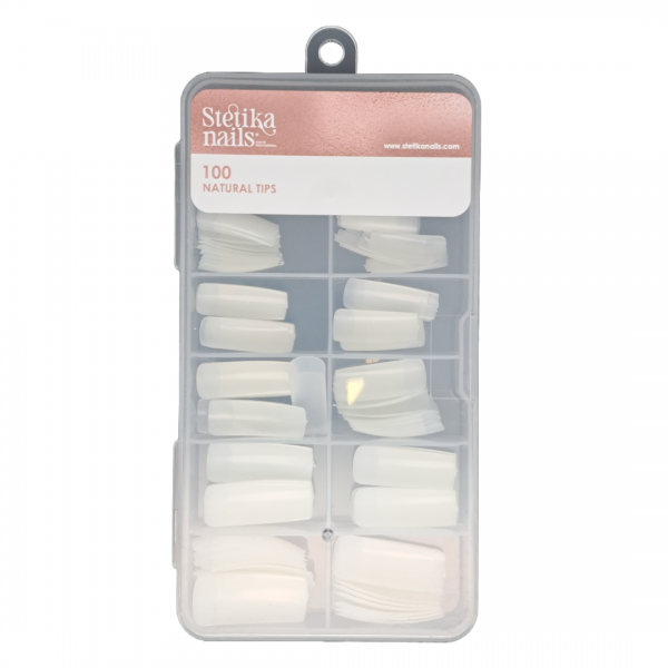 Natural Tips Square (100un)